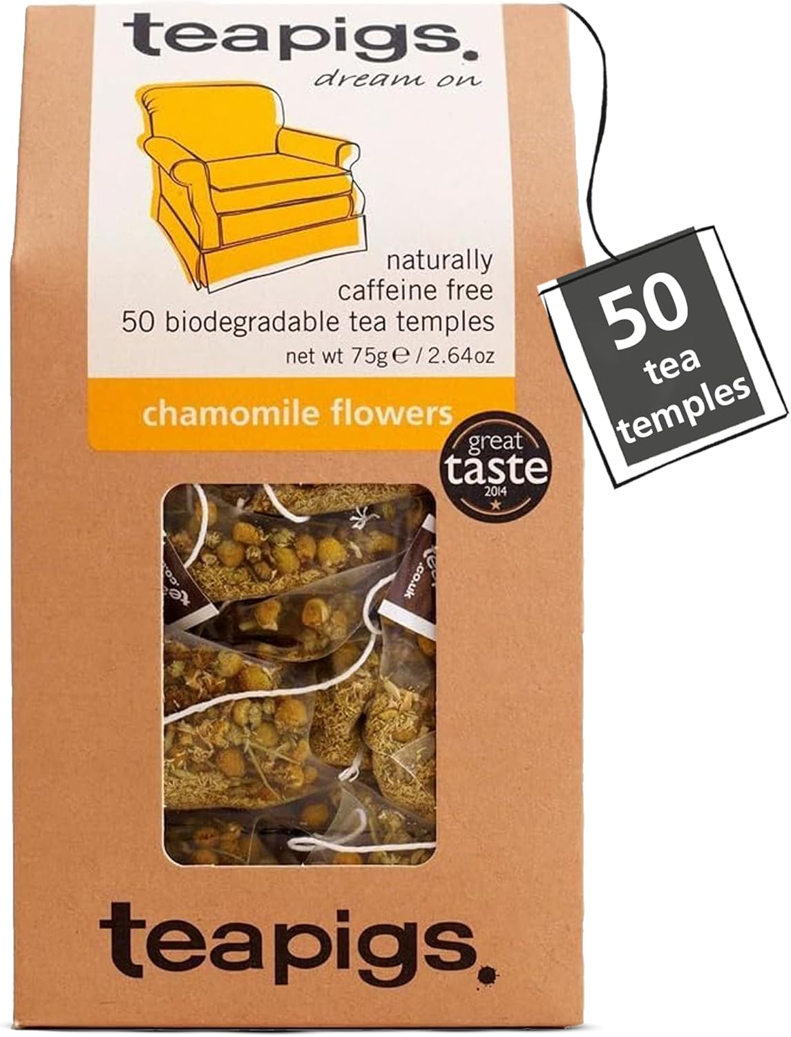 teapigs Chamomile Flowers tea